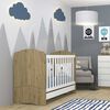 Cuna Home Mobili Vigo Café Blanco
