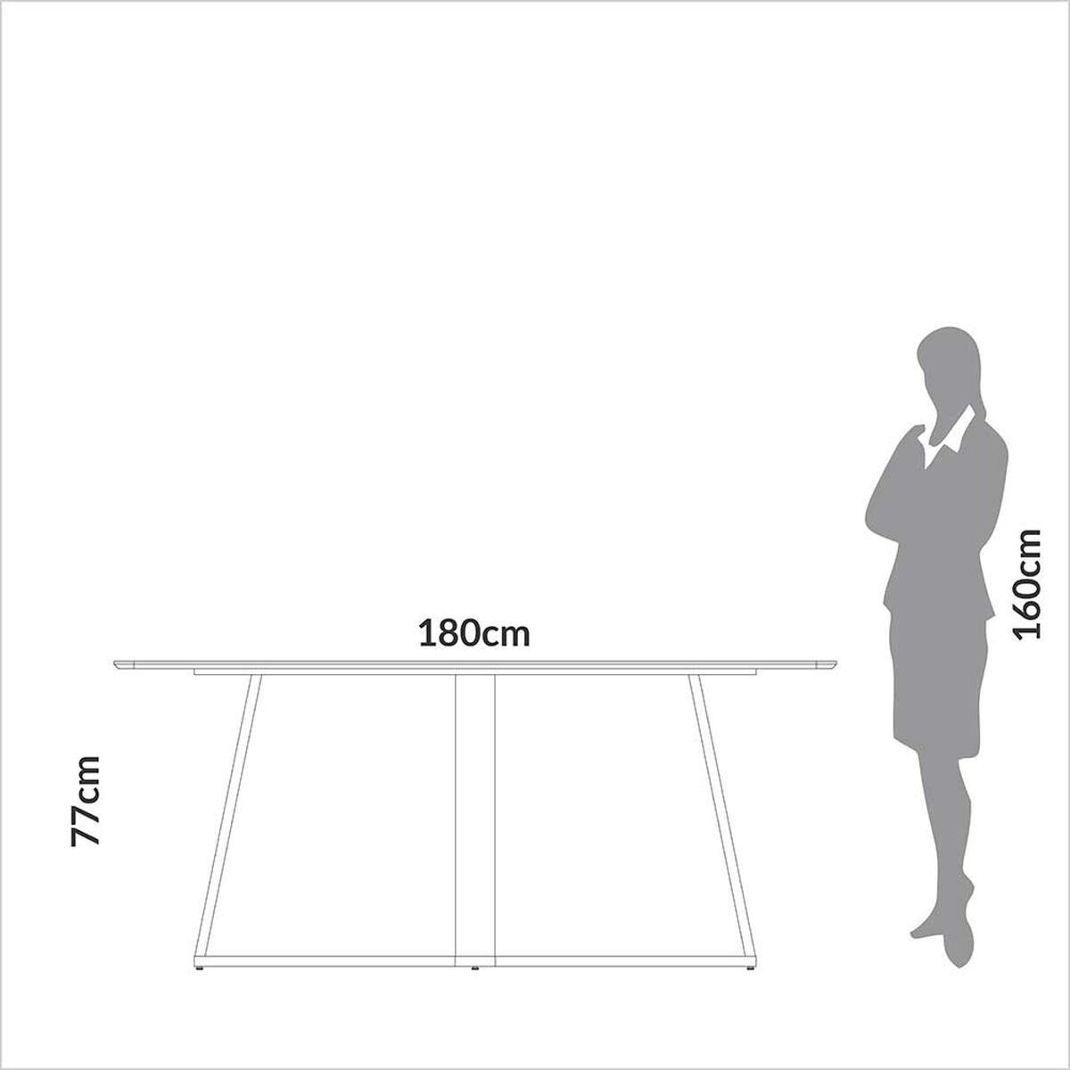 Comedor Decocasa Tm87 6 Sillas Off White Castaño