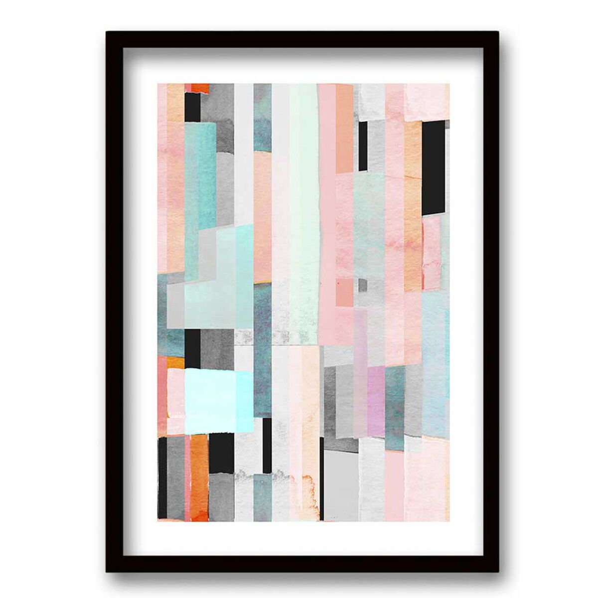 Cuadro Decorativo Retela Abstract Color 50 x 35 cm