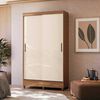 Cl&oacute;set Casanova Fit 2 Puertas Correderas Jequitiba Blanco