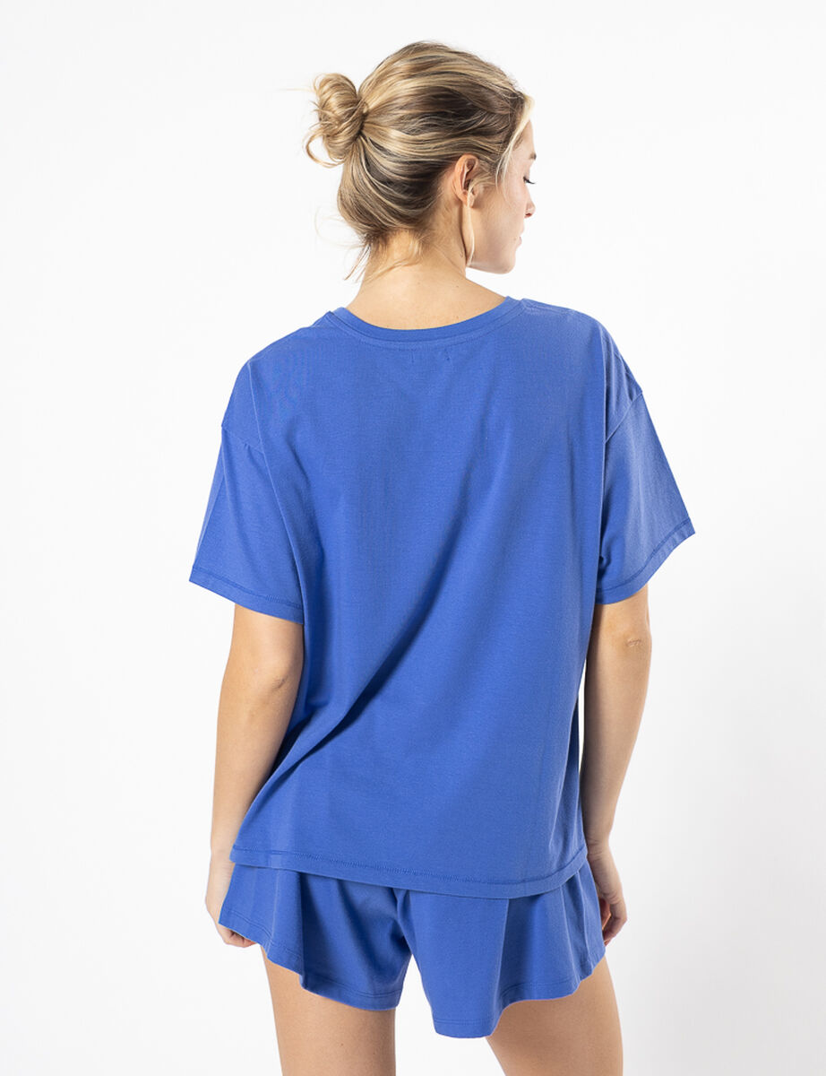Pijama Polera+Short Mujer Icono