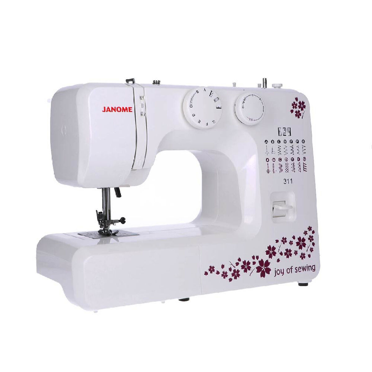 Combo Máquinas de Coser Janome 311 + Overlock 8002D