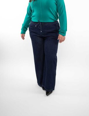 Imagen 1 del producto Jeans Wide Led Mujer Extralindas Azul