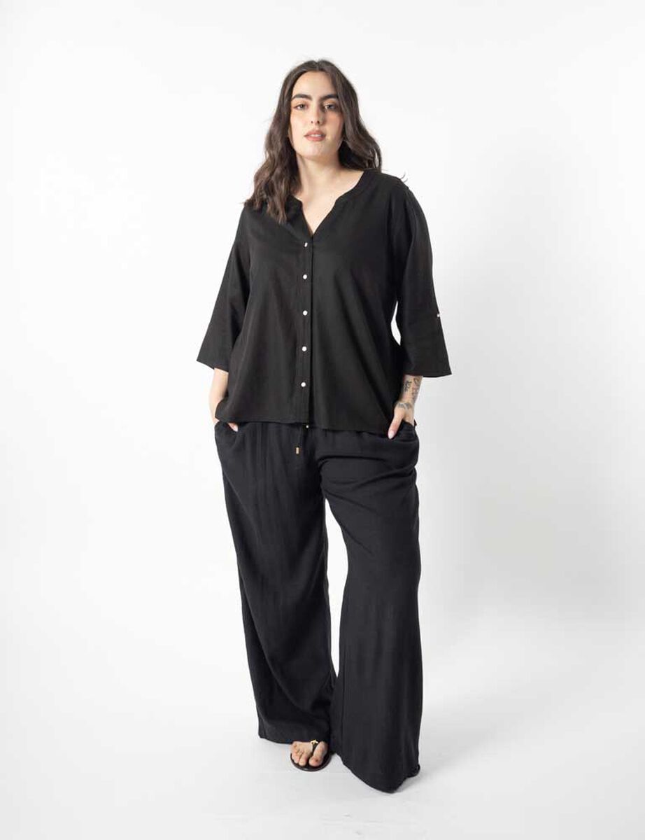 Blusa Lino Mujer Extralindas