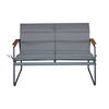 Juego de Living Terraza Casanova Gris Oscuro