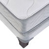 Cama Europea Flex Full Threrapedic Más + Respaldo + 2 Veladores