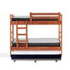 Camarote Triple Latam Home 1 Plaza Zen + Colchón Espuma Gris