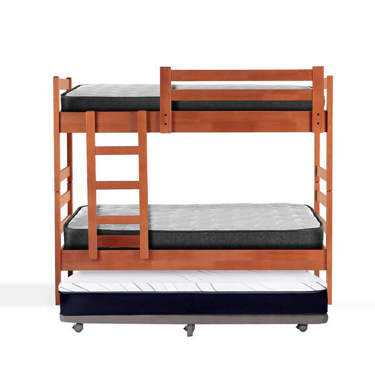 Camarote Triple Latam Home 1 Plaza Zen + Colchón Espuma Gris