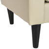 Sofá PU Bodevir Retro 3 Cuerpos Beige