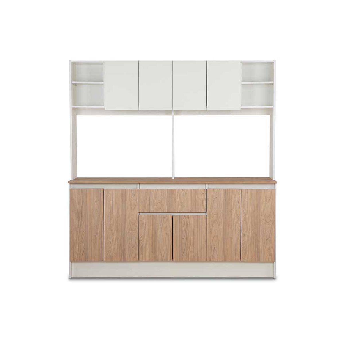 Mueble de Cocina CIC Ibiza 1 Cajón 8 Puertas Blanco Alpino