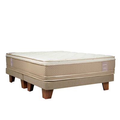 Cama Europea Celta Base Dividida King Cotton Organic