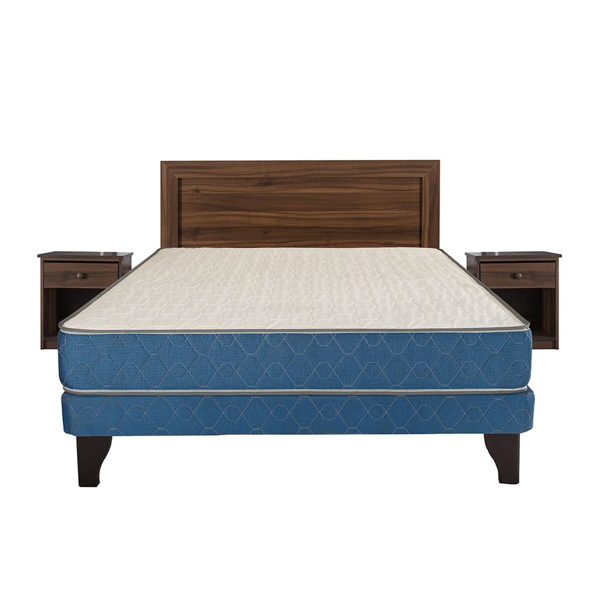 Cama Matrimonial XS Full + Set Maderas Asturias
