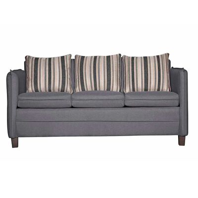 Imagen 2 del producto Juego de Living Ruzam Mobel Barcelona Sofá 3 Cuerpos + Dos Sillones 1 Cuerpo Lino Gris