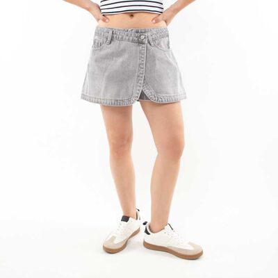 Falda Short Denim Mujer Icono