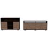 Rack TV Hasta 70" + Arrimo TuHome Fraktal