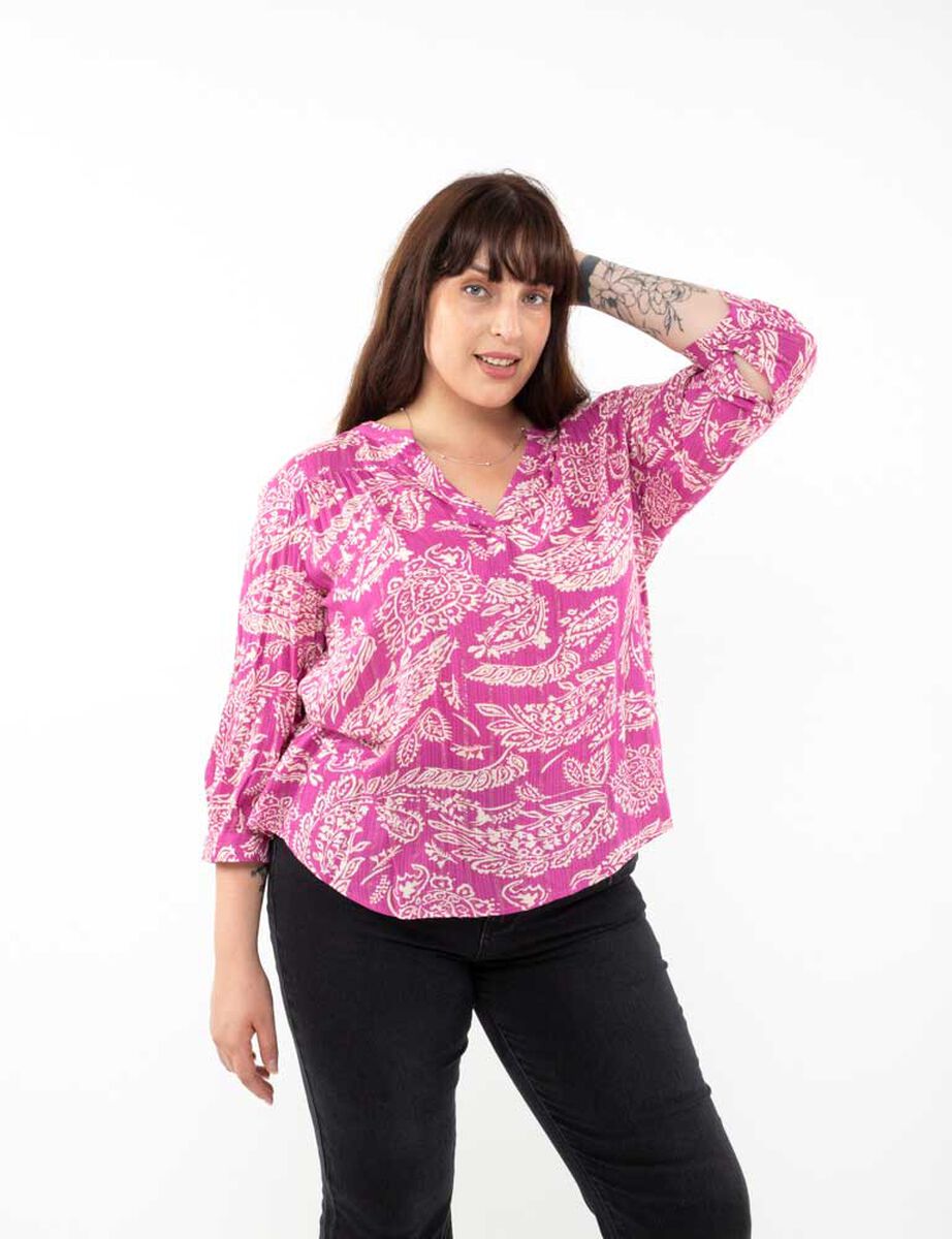 Blusa Manga 3/4 Mujer Extralindas