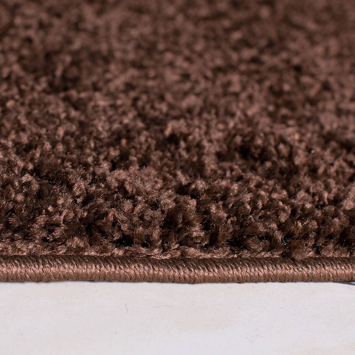 Bajada De Cama Doral Shaggy 100 x 60 cm Café