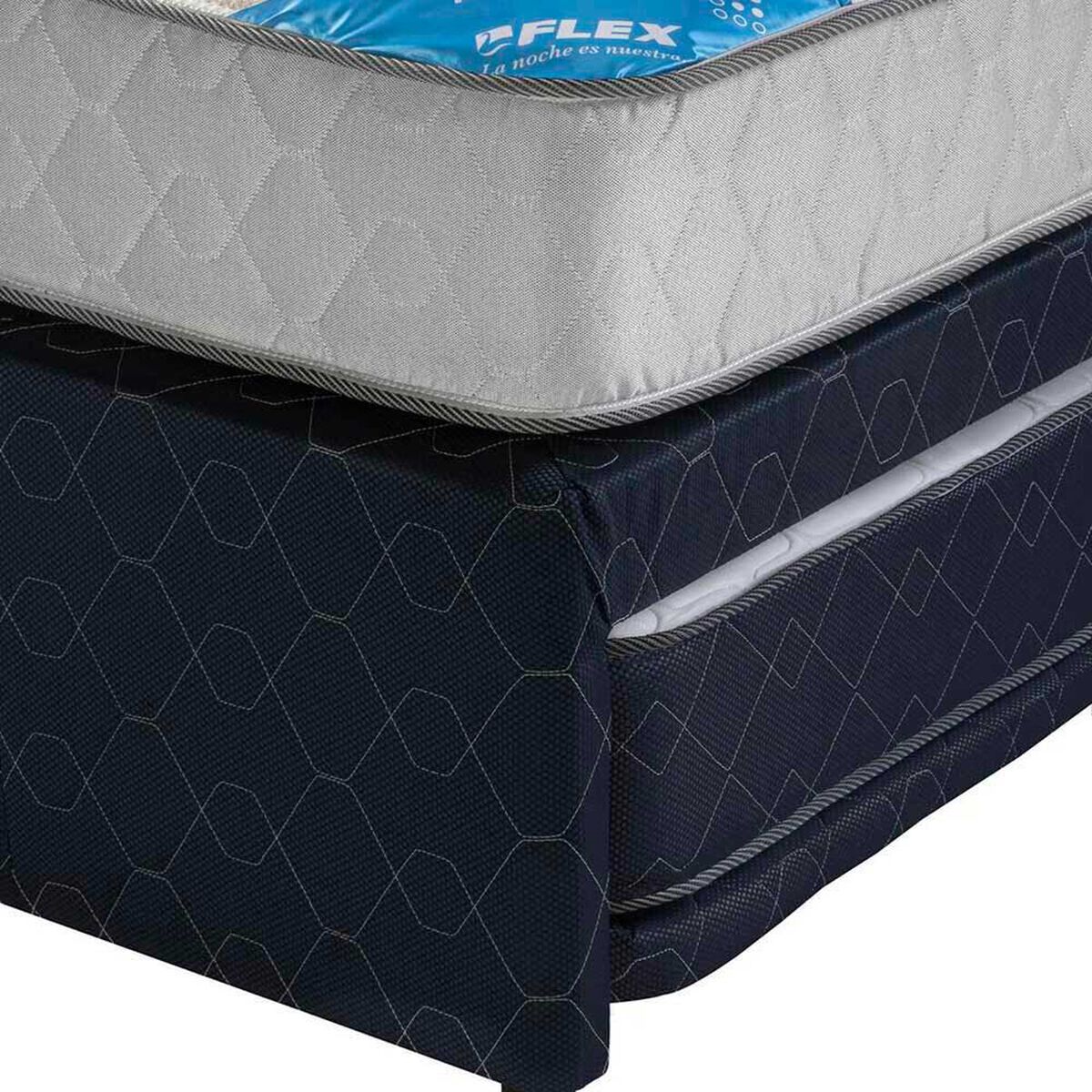 Div&aacute;n Flex 1 Plaza Urbano  + Respaldo + Velador Asturia