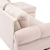 Sof&aacute; Seccional Living Factory Oregon 4 Cuerpos Beige