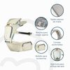 Porta Bebé con Arnés y Asiento Cuidados Cadera Hip Seat Beige Bebesit