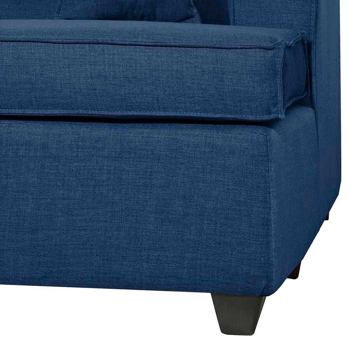 Sof&aacute; Seccional Black Factory Berta 4 Cuerpos Azul