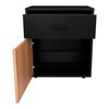 Velador Tuhome Grayson 1 Caj&oacute;n Wengue Fresno