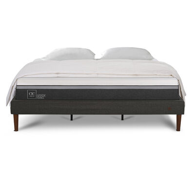 CIC Cama Europea CIC King Ortopedic Advance + Almohadas + Plumón