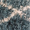 Alfombra Idetex Shaggy Guiza 70x200 cm Turquesa