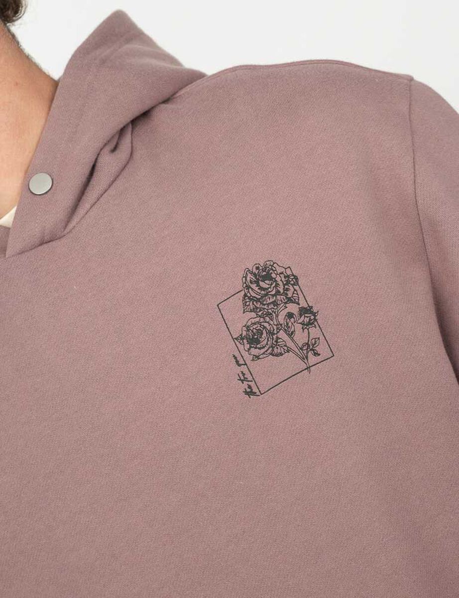 Hoodie Oversize Capucha con broches Hombre Soviet