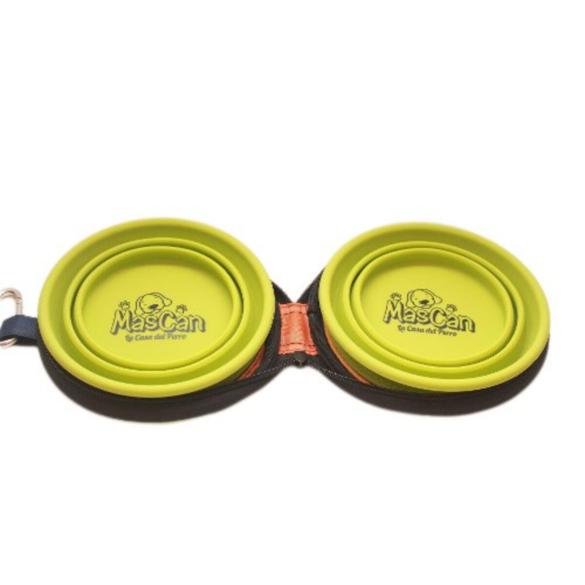 Plato para Perro Mascan Silicona Plegable