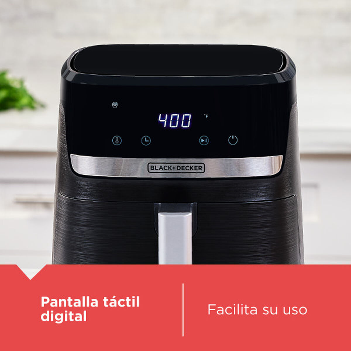 Freidora De Aire Black Decker Afbd62-1Bdcl 5,5 lts.
