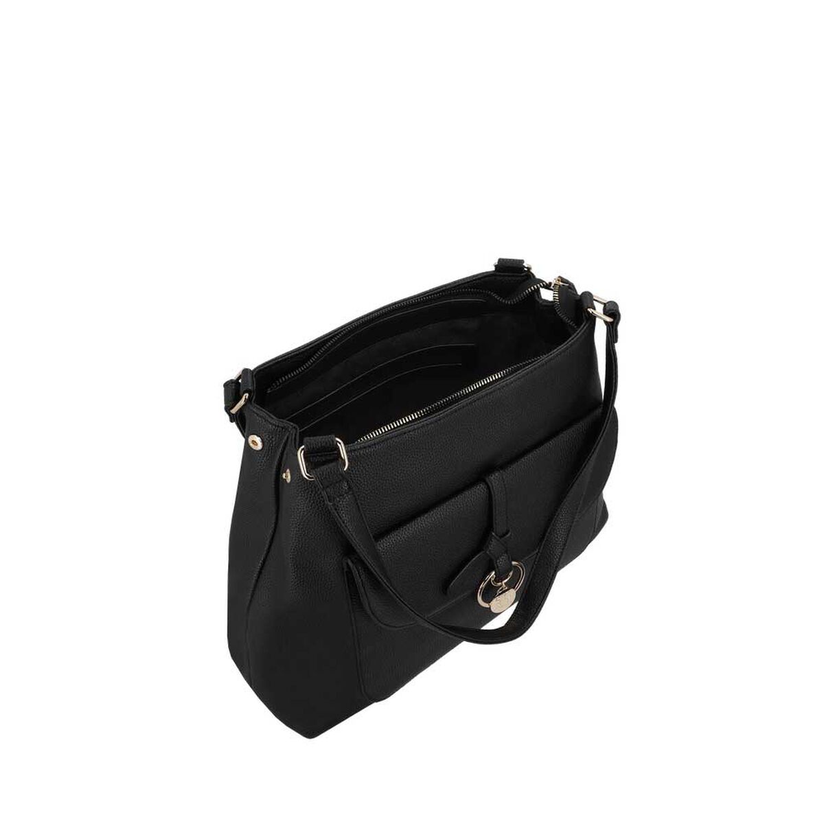 Cartera de Hombro Secret Mantua SC7 Grande Negra