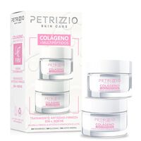 Set Crema Día y Noche Lift & Fit Colágeno + Multipéptidos Petrizzio