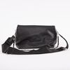 Cartera Cross Bag Negra Eco Cuero Mujer Icono