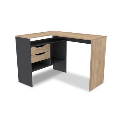 Imagen 1 del producto Escritorio CIC Milan Grafito Olmo 2 Cajones