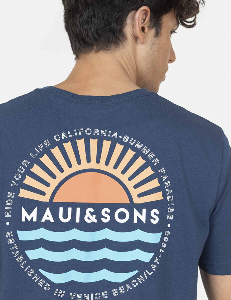 Polera de Algodón Hombre Maui