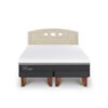 Cama Europea CIC Base Dividida 2 Plazas Ortopedic Advance + Respaldo Gales Alpino