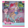 Muñeca de moda de 29 cm con bicicleta Boonie Pink