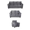 Juego de Living Mexx Muebles Dubai 6 Cuerpos Gris