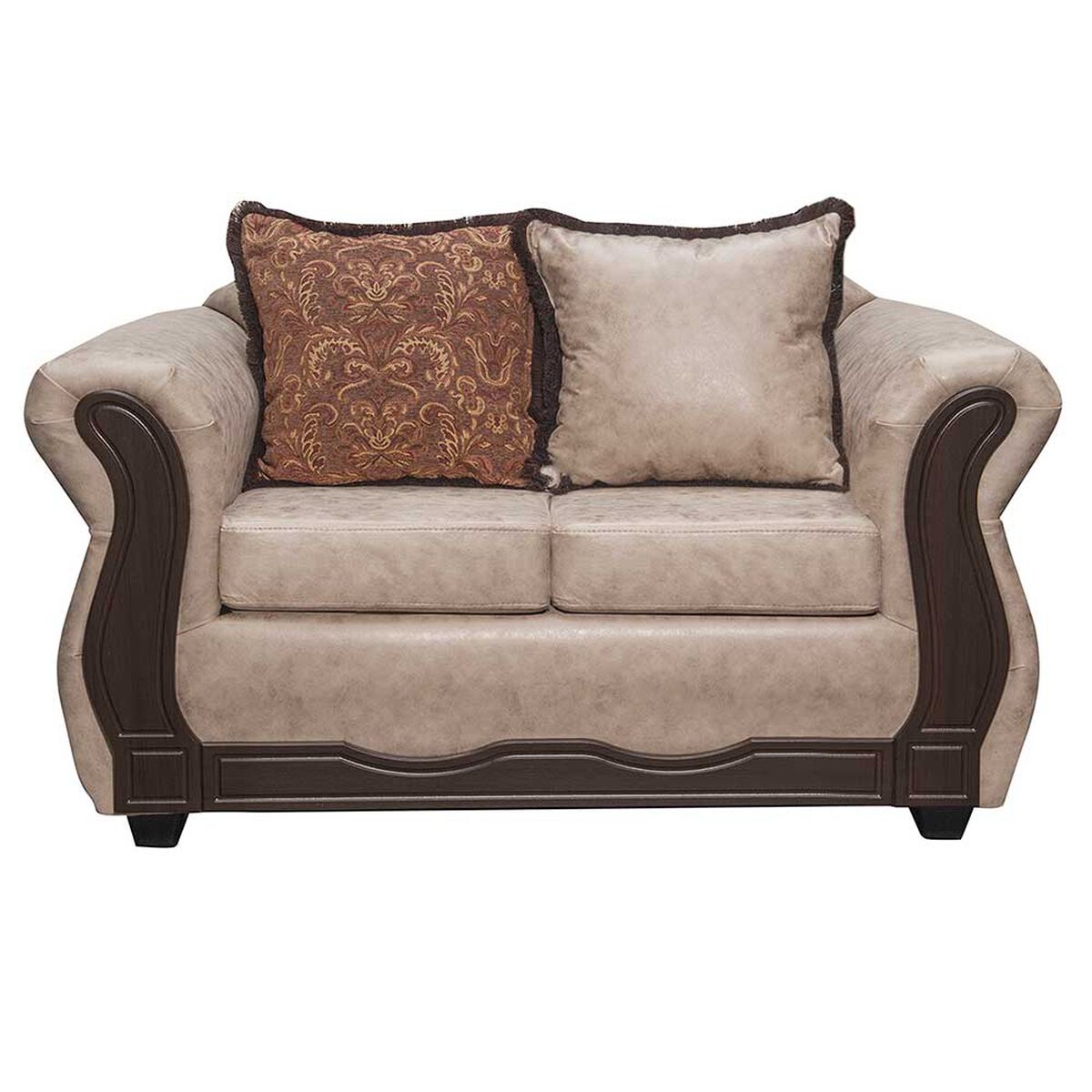 Sof&aacute; Black Factory Sofia 2 Cuerpos Beige