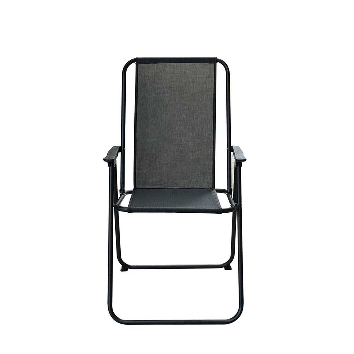 Juego de Comedor Terraza Casanova 4 Sillas Negro