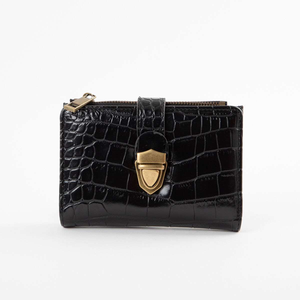 Billetera Ecocuero Negro Portman Club