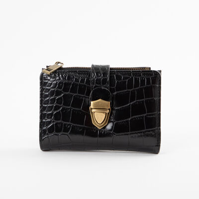 Billetera Ecocuero Negro Portman Club