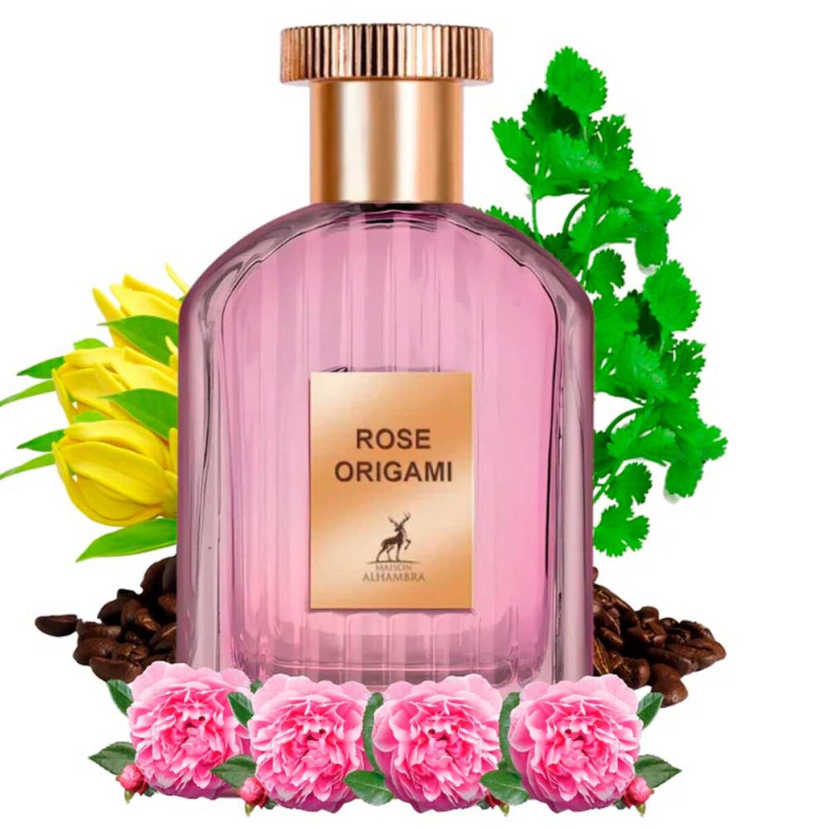 Perfume Maison Alhambra Rose Origami Edp 100Ml Mujer