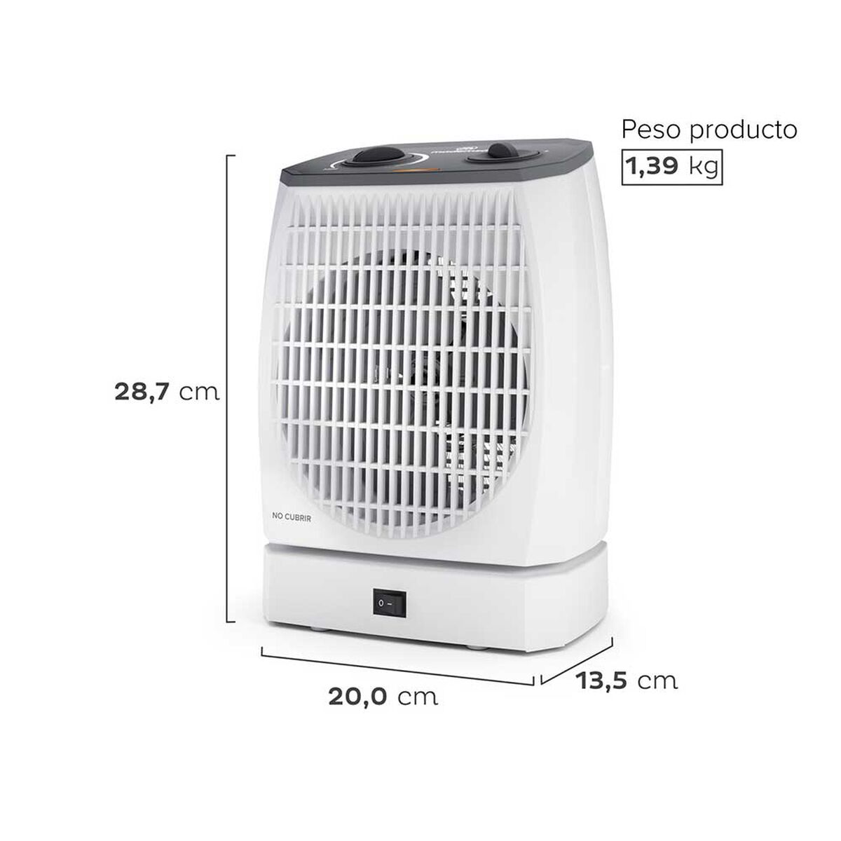 Termoventilador Mademsa TV550