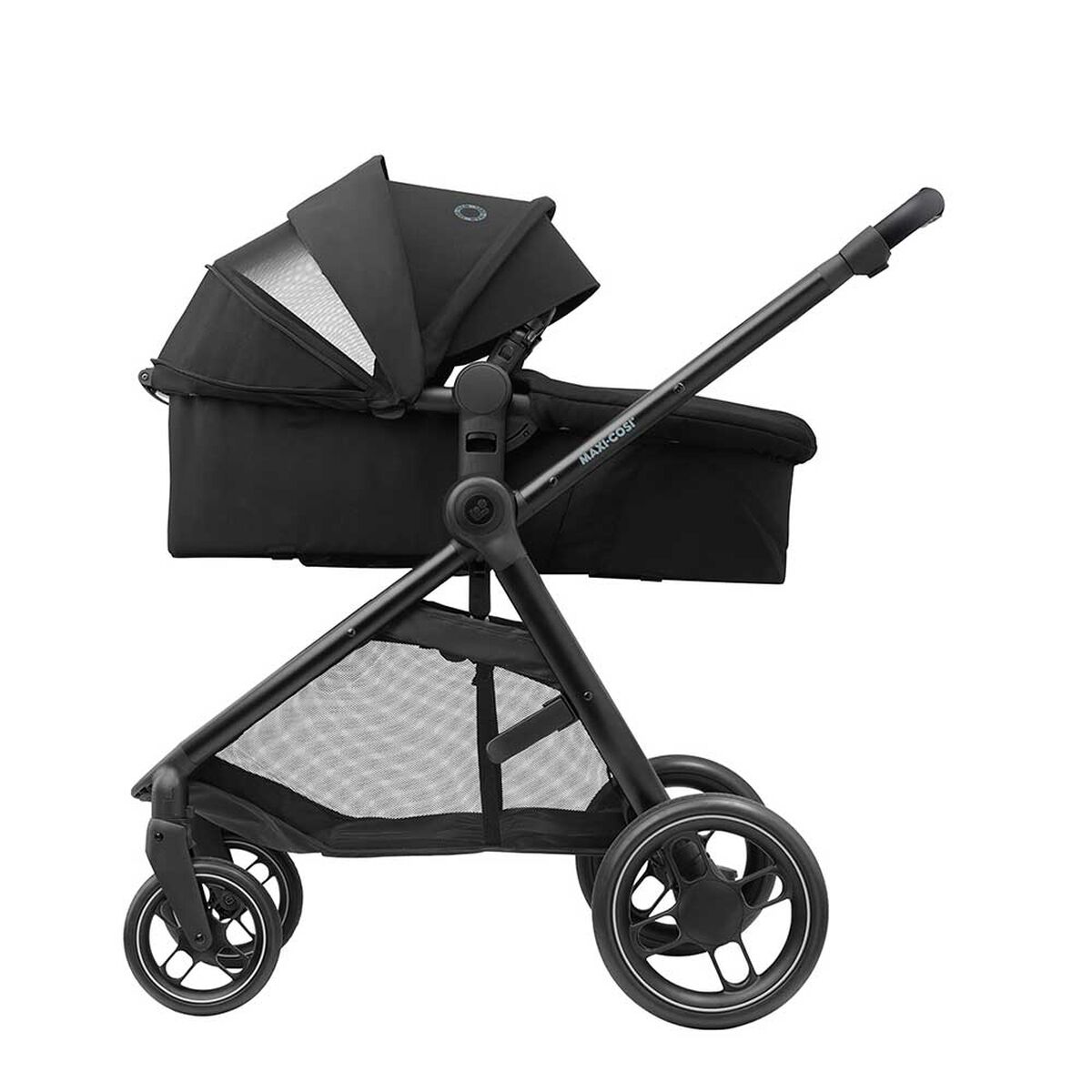 Coche Travel System Zelia 3 + Pebble 360° + Family Fix Black Maxi-Cosi