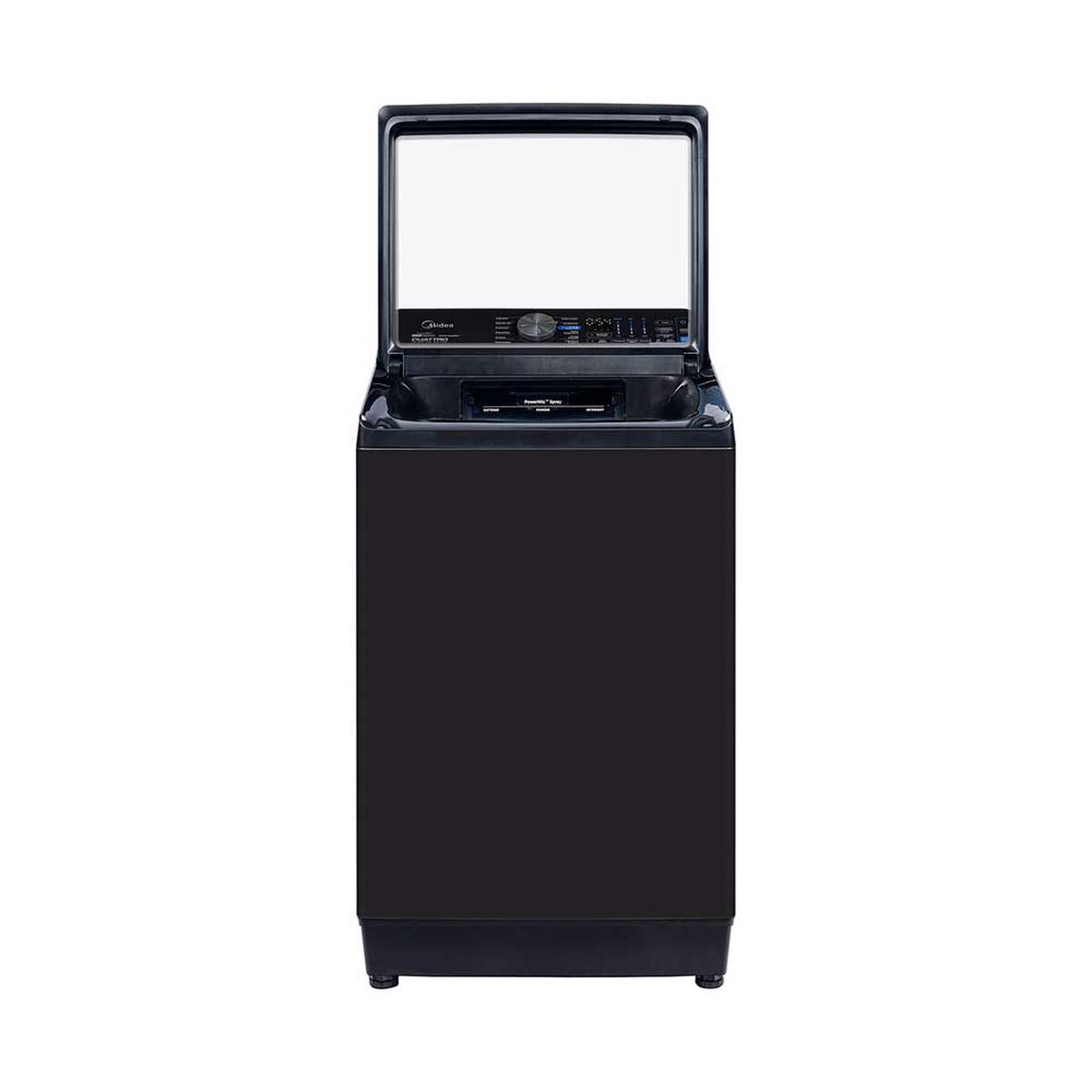 Lavadora Midea MA516W230/T-CL 23 kg Negra