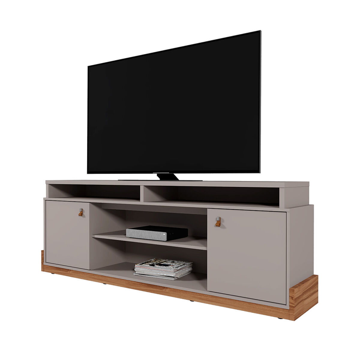 Rack TV Vekkahome Montana 65" Pulgadas Gris