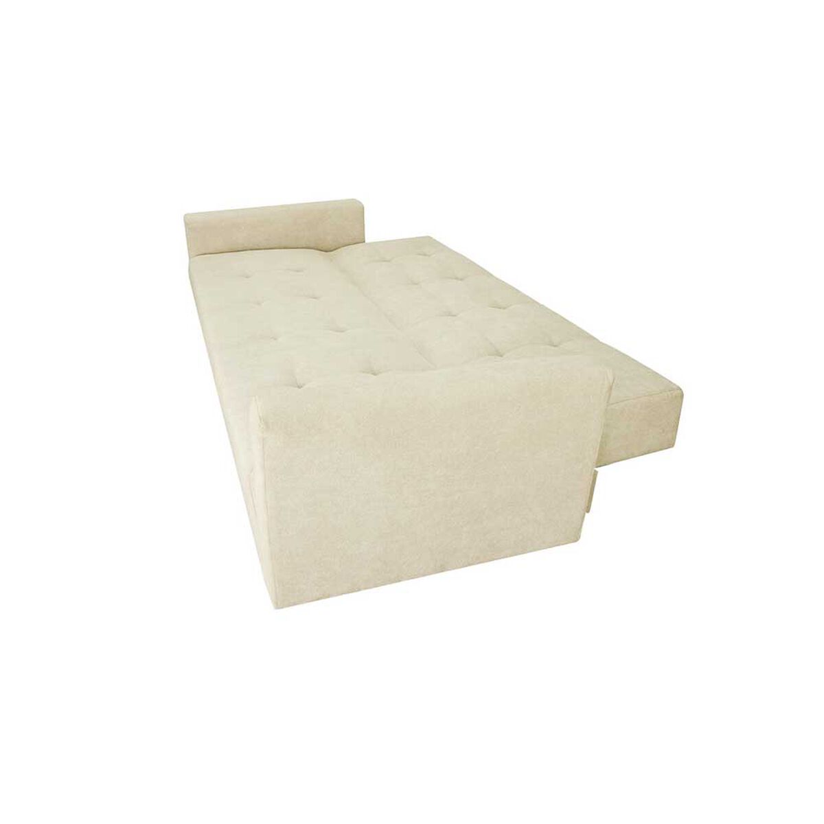 Sofá Cama Deco Class Esparta 3 Cuerpos Beige