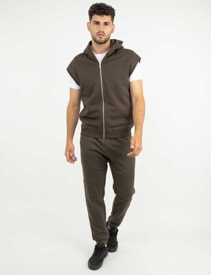 Imagen 2 del producto Polerón Sin Mangas Hombre Zibel Gris-Claro, Negro